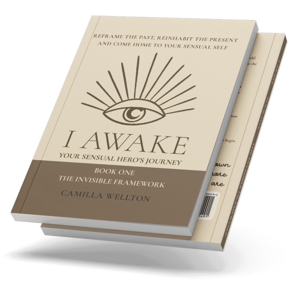 THE INVISIBLE FRAMEWORK SENSUAL WORKBOOK ONE OY YOUR SENSUAL HERO'S JOURNEY COVER